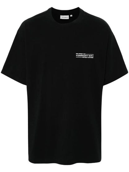 Stamp logo-print T-shirt