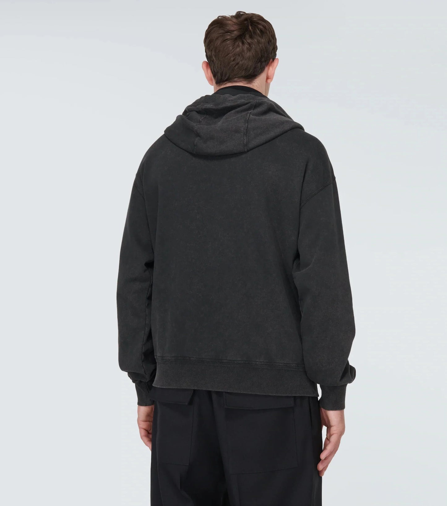 re-edition cotton jersey hoodie by dolce & gabbana - bottegalusso: premier destination for modern luxury menswear